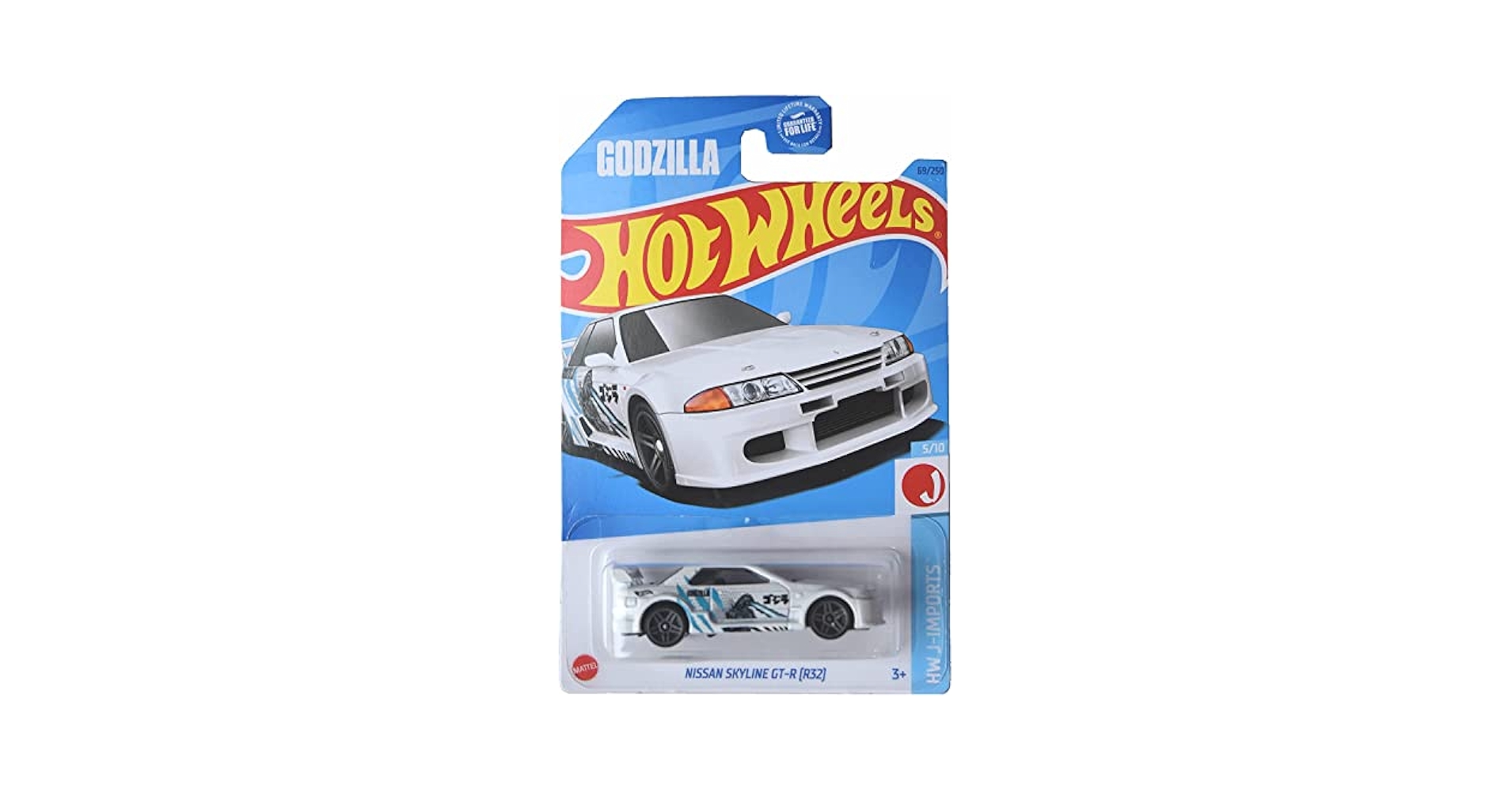 Amazon.com: Hot Wheels Godzilla Nissan Skyline GT-R [R32